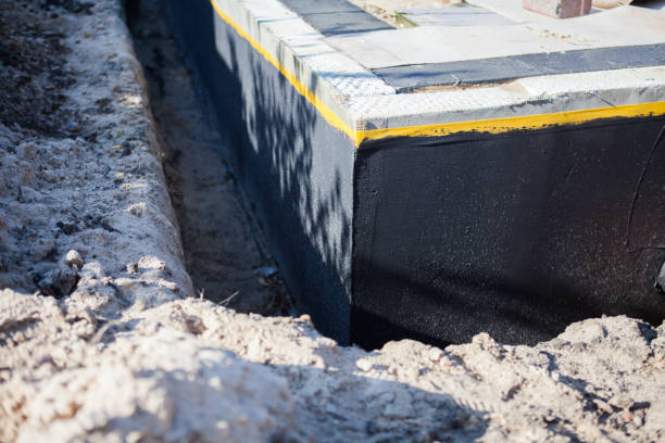 Professional Waterproofing technician working in Reva, VA